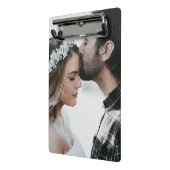 Voeg je eigen aangepaste foto dubbelzijdig toe mini klembord (Angled2)