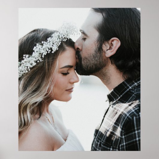 Voeg je eigen aangepaste foto dubbelzijdig toe poster (Voorkant)