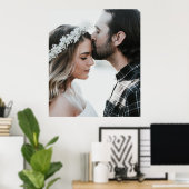 Voeg je eigen aangepaste foto dubbelzijdig toe poster (Thuiskantoor)