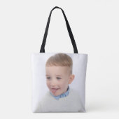 Voeg je eigen aangepaste foto voor en achter toe tote bag (Achterkant)