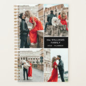 Voeg je eigen aangepaste fotocollage toe 4 planner (Voorkant)