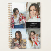 Voeg je eigen aangepaste fotocollage toe 4 planner (Voorkant)