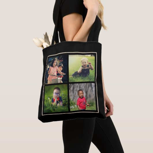 Voeg je eigen aangepaste gezin of foto's van huisj tote bag (Dichtbij)