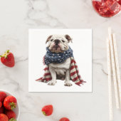 Voeg je eigen aangepaste huisdierenfoto toe servet (Insitu)