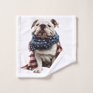 Voeg je eigen aangepaste huisdierenfoto toe washandje