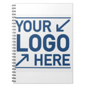 Voeg je eigen aangepaste logo creëer toe aan je ei notitieboek (Voorkant)