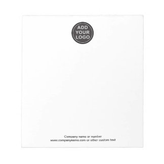 Voeg je eigen aangepaste logo toe notitieblok