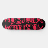 Voeg je eigen aangepaste naam aan aangepast neonro persoonlijk skateboard (Horizontaal)