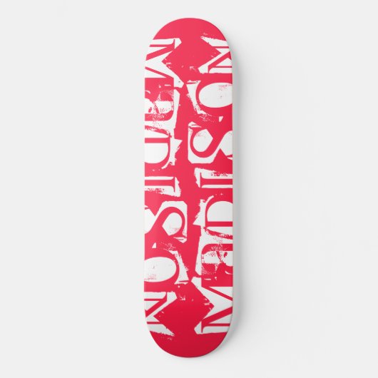 Voeg je eigen aangepaste naam aan aangepast neonro persoonlijk skateboard (Voorkant)