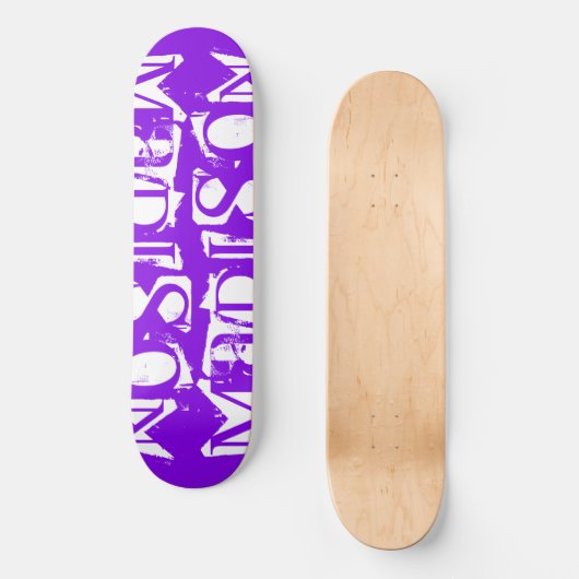 Voeg je eigen aangepaste naam toe aan een speciaal persoonlijk skateboard (Voorkant)