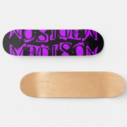 Voeg je eigen aangepaste naam toe aan een speciaal persoonlijk skateboard (Horizontaal)