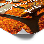 Voeg je eigen aangepaste tekst of Motivatie prijso Poster (Hoek)