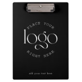 Voeg je eigen aangepaste zakelijke Logo Modern Bla Klembord (Voorkant)