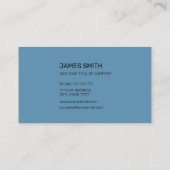 Voeg je eigen Afbeelding aan aangepast stijlvol mo Visitekaartje (Achterkant)