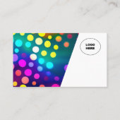 Voeg je eigen afbeelding braille Visitekaartje toe (Achterkant)