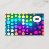 Voeg je eigen afbeelding braille Visitekaartje toe (Achterkant)