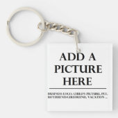 Voeg je eigen Afbeelding en tekst toe aan dit Sleutelhanger (Voorkant)