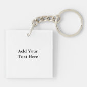 Voeg je eigen Afbeelding en tekst toe aan dit Sleutelhanger (Achterkant)