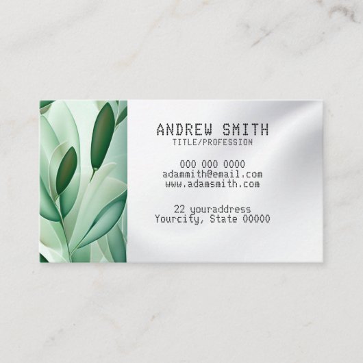 Voeg je eigen afbeelding envision Visitekaartje to (Voorkant)