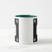 Voeg je eigen Afbeelding fotosjabloon Creëer toe Mok (Midden)