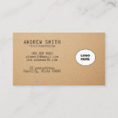 Voeg je eigen afbeelding hihello Visitekaartje toe (Achterkant)