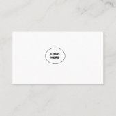 Voeg je eigen afbeelding lenticulaire Visitekaartj Visitekaartje (Achterkant)