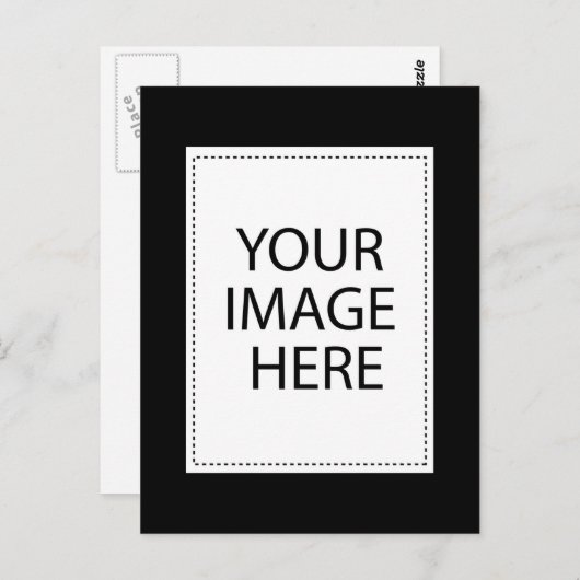 Voeg je eigen Afbeelding of tekst toe - Gepersonal Briefkaart (Voorkant / Achterkant)