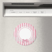 Voeg je eigen Afbeelding of tekst toe Roze kantmag Magneet (Insitu (Vaatwasser))