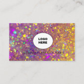 Voeg je eigen afbeelding opaal Visitekaartje toe (Voorkant)