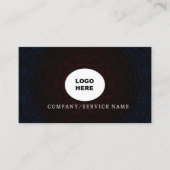 Voeg je eigen afbeelding opaal Visitekaartje toe (Voorkant)