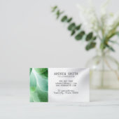 Voeg je eigen afbeelding plantable Visitekaartje t (Staand voorkant)