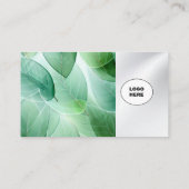 Voeg je eigen afbeelding plantable Visitekaartje t (Achterkant)