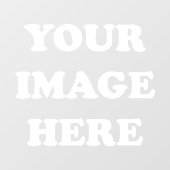Voeg Je Eigen Afbeelding Raam Sticker 8"x11" (Vel)