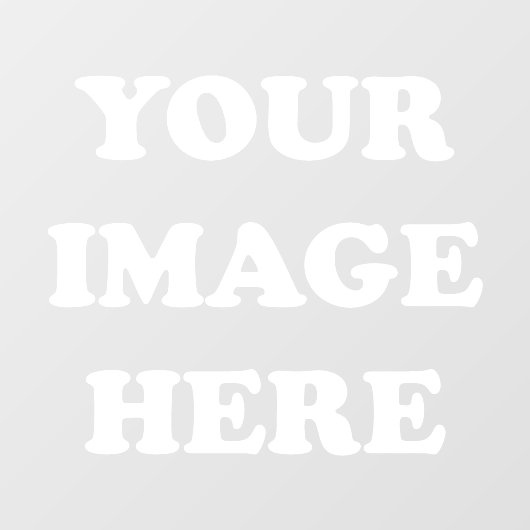 Voeg Je Eigen Afbeelding Raam Sticker 8"x11" toe (Vel)