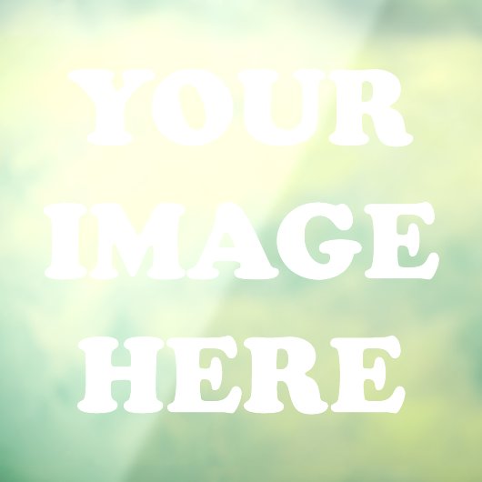 Voeg Je Eigen Afbeelding Raam Sticker 8"x11" toe (Vel 3)