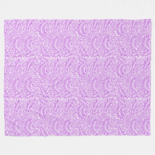 Voeg je eigen afbeelding schattig patroon wit en p fleece deken (Voorkant (Horizontaal))