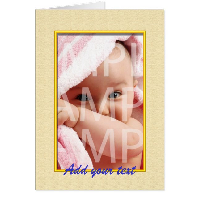 Voeg je eigen afbeelding toe, je eigen woorden (Voorkant)