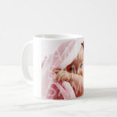 Voeg je eigen afbeelding toe koffiemok (Voorkant links)