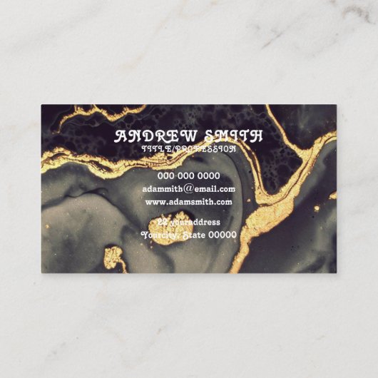 Voeg je eigen afbeeldingen fluwelen Visitekaartje (Achterkant)