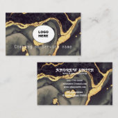 Voeg je eigen afbeeldingen fluwelen Visitekaartje (Voorkant / Achterkant)