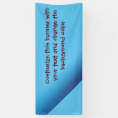 Voeg je eigen bericht banner blauw v1 (Verticaal)