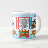 Voeg je eigen cadeautje voor kerstcadeautjes toe a grote koffiekop (Voorkant rechts)