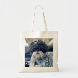 Voeg je eigen Custom Photo Animal Dog Simple Tote Bag