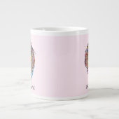 Voeg je eigen Dog Shihtzu Moederdag Schattige toe Grote Koffiekop (Voorkant)