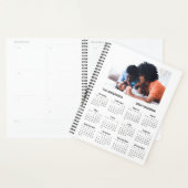 Voeg je eigen familiefoto 2024 kalender toe | Plan Planner (Display)