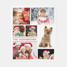 Voeg je eigen familiefoto's DYI Collage Sjabloon t