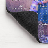 Voeg je eigen foto 2024 kalender | Mousepad Muismat (Hoek)