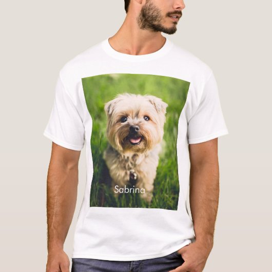 Voeg je eigen foto aan aangepaste T-shirt toe (Voorkant)