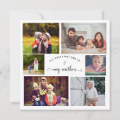 Voeg je eigen Foto Collage Moeder Best Mam Quote t (Voorkant)