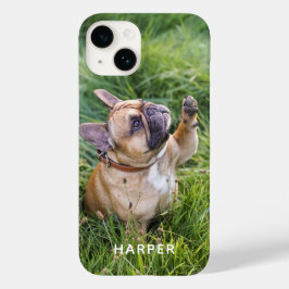 Voeg Je Eigen Foto Huisdier Hond Gepersonaliseerde Case-Mate iPhone 14 Hoesje